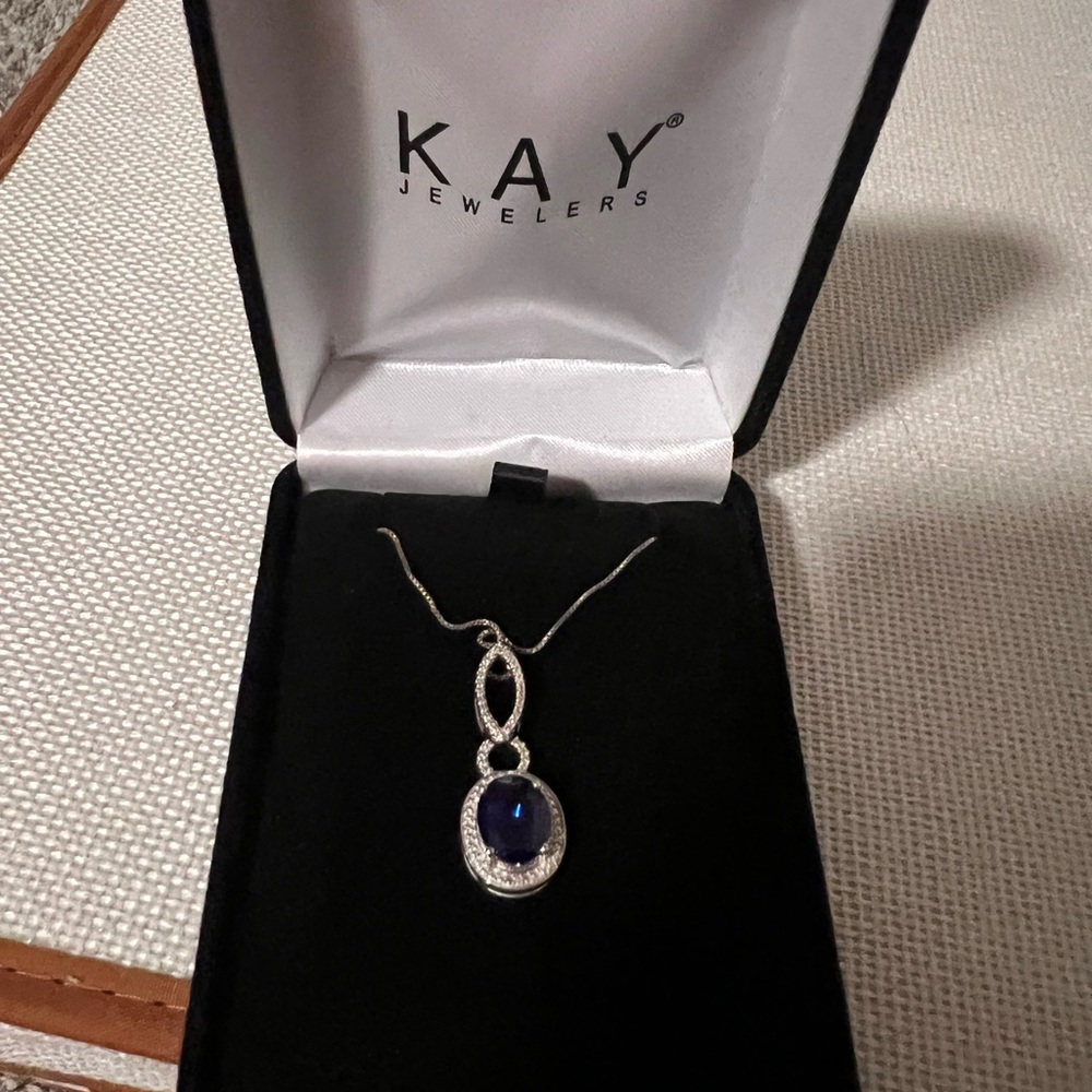 Kay Jewelers Sapphire Necklace